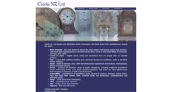 Desktop Screenshot of clocksnz.co.nz